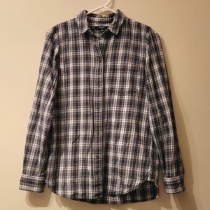 Madewell Flannel Button Up Shirt